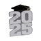 2025 Graduation Cardboard Autograph Sign with Easel 11" x 15"